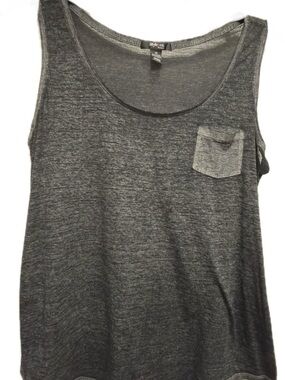 Style & Co. Women’s Dark Charcoal Pocket Tank Top